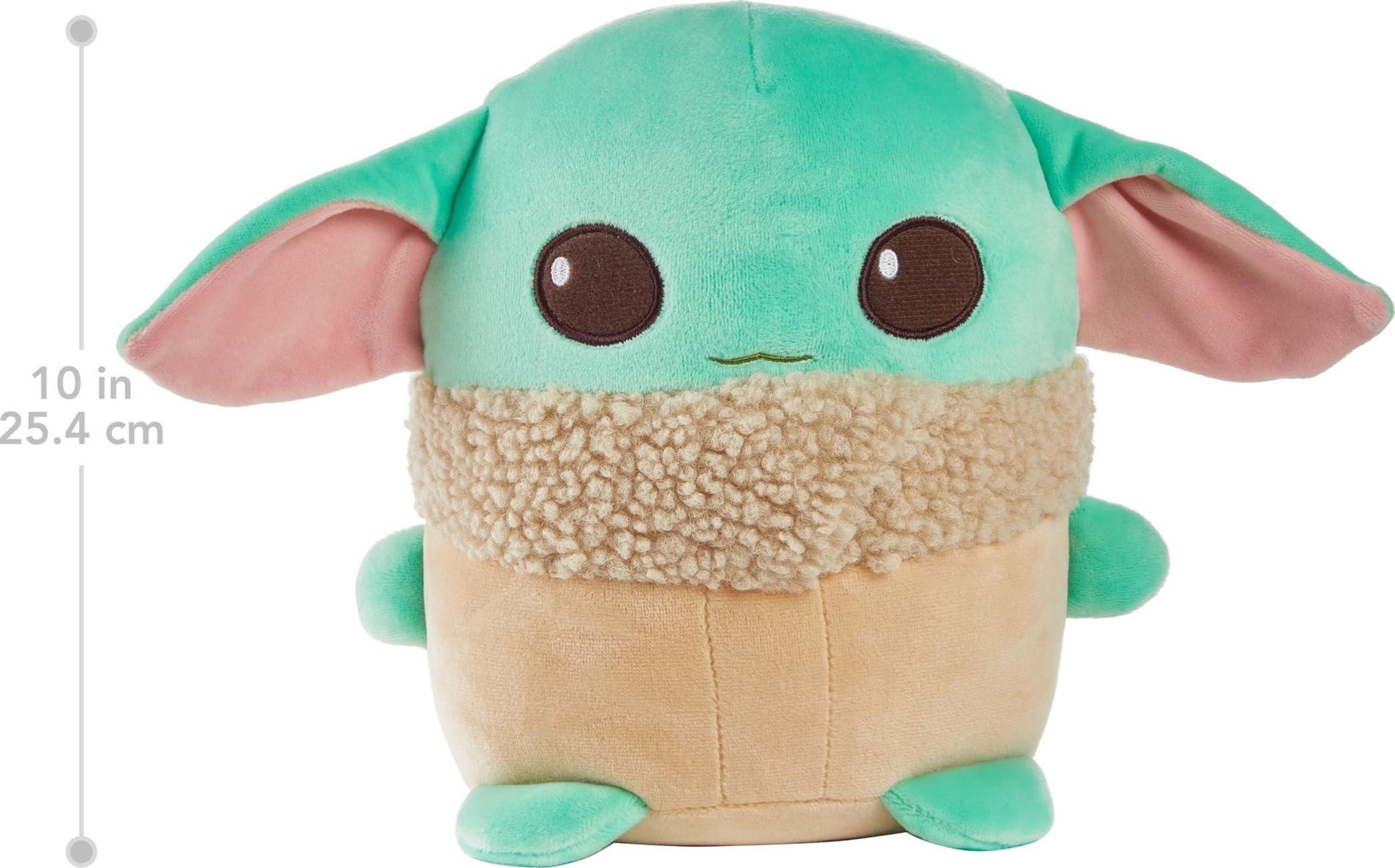 Amazon.co.jp: Star Wars Cuutopia 10-inch Grogu Plush, Soft Rounded